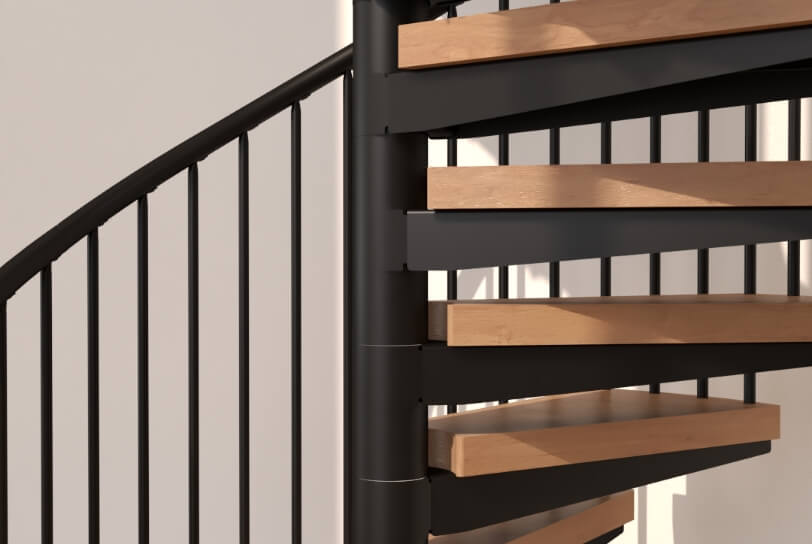 escalier moderne sur la Rive-sud