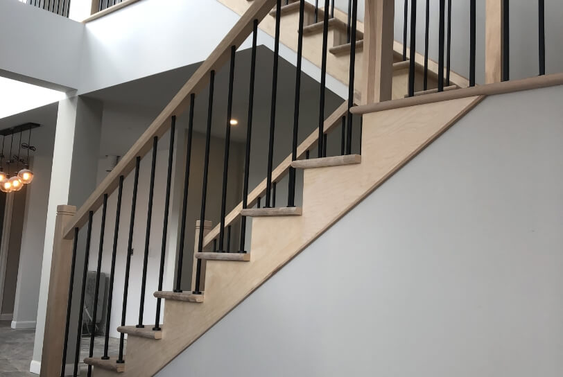 escalier intérieur sur la Rive-sud
